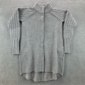 Cynthia Rowley Women's Cable Knit Button Up Cardigan Wool Alpaca Blend  Size: M